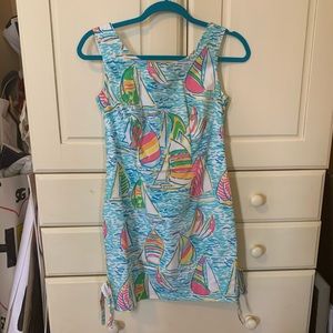 Lilly Pulitzer You Gotta Regatta Print Shift Dress